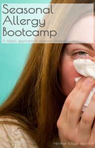 Seasonal Allergy Bootcamp eBook